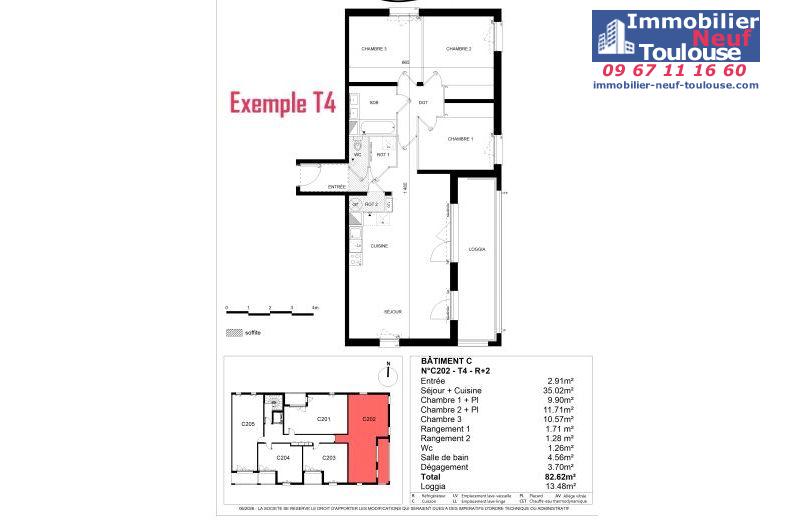 Appartements neufs à Toulouse Lalande - Programmes immobiliers neufs Fonta Villa Amaya