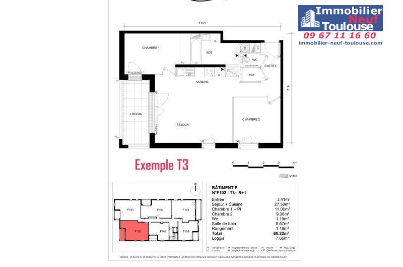 Appartements neufs à Toulouse Lalande - Programmes immobiliers neufs Fonta Villa Amaya