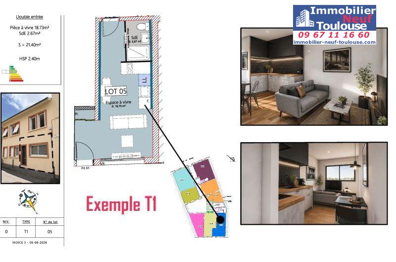 Appartements neufs à Toulouse Compans Cafarelli - Programmes immobiliers neufs Good value