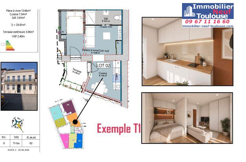 Appartements neufs à Toulouse Compans Cafarelli - Programmes immobiliers neufs Good value