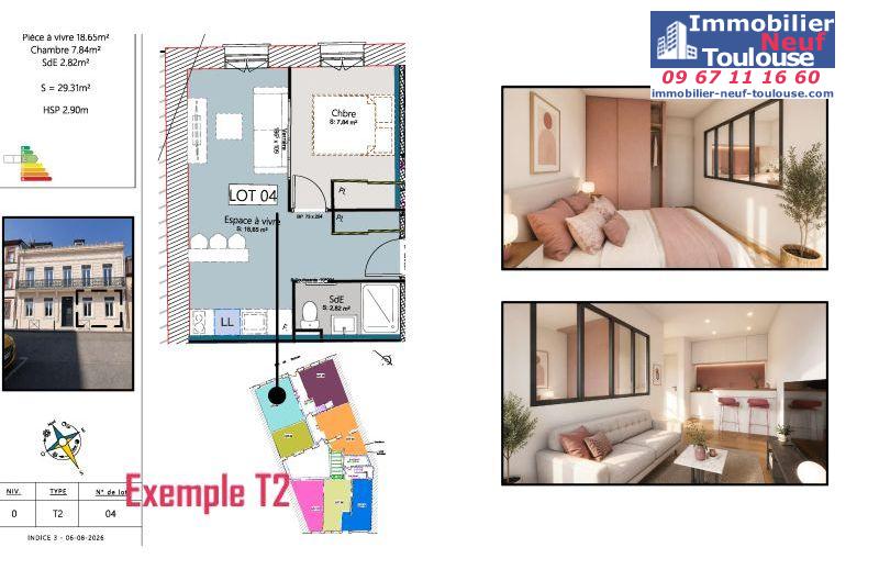 Appartements neufs à Toulouse Compans Cafarelli - Programmes immobiliers neufs Good value