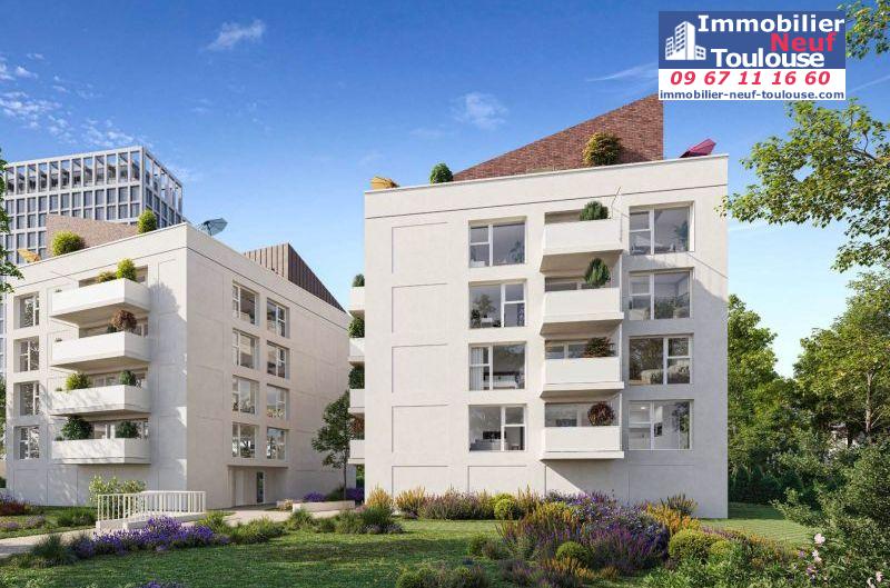 Appartements neufs à Toulouse Saint Michel - Programmes immobiliers neufs EM Carré d'art