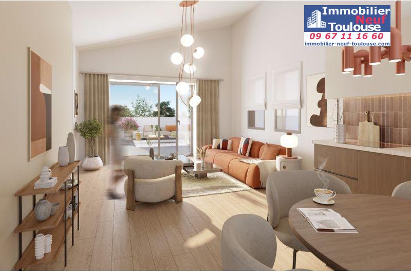 Appartements neufs à Toulouse Saint Michel - Programmes immobiliers neufs EM Carré d'art