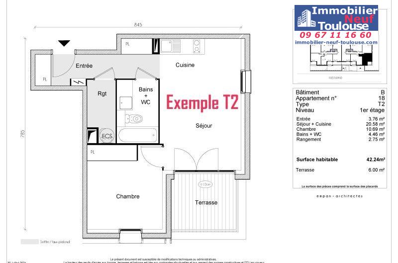 Appartements neufs à Toulouse Borderouge - Programmes immobiliers neufs Greencity LE TWENTY