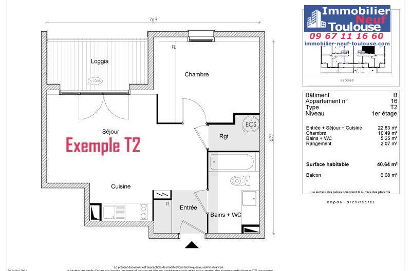 Appartements neufs à Toulouse Borderouge - Programmes immobiliers neufs Greencity LE TWENTY