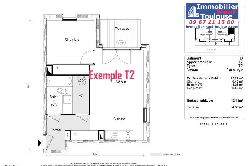 Appartements neufs à Toulouse Borderouge - Programmes immobiliers neufs Greencity LE TWENTY