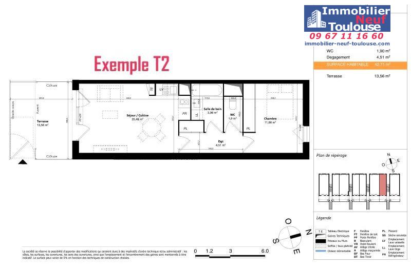Appartements neufs à Colomiers - Programmes immobiliers neufs Sporting SUNLINE