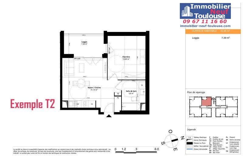 Appartements neufs à Colomiers - Programmes immobiliers neufs Sporting SUNLINE