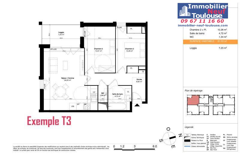 Appartements neufs à Colomiers - Programmes immobiliers neufs Sporting SUNLINE