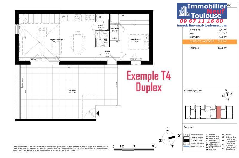 Appartements neufs à Colomiers - Programmes immobiliers neufs Sporting SUNLINE