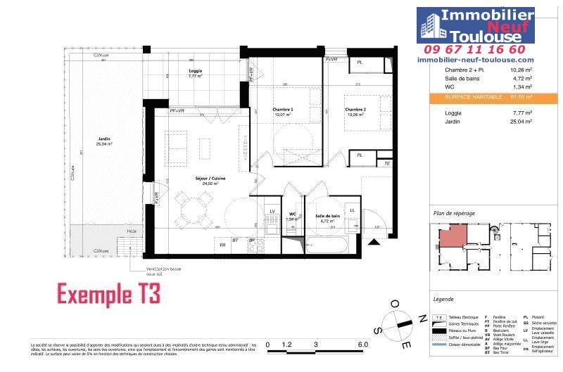 Appartements neufs à Colomiers - Programmes immobiliers neufs Sporting SUNLINE
