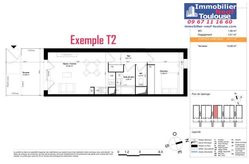 Appartements neufs à Colomiers - Programmes immobiliers neufs Sporting SUNLINE