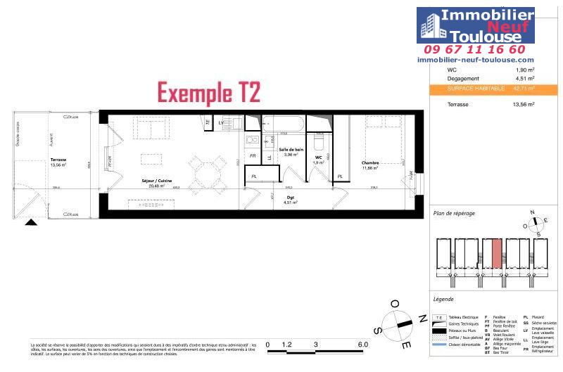 Appartements neufs à Colomiers - Programmes immobiliers neufs Sporting SUNLINE