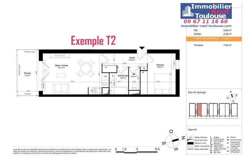 Appartements neufs à Colomiers - Programmes immobiliers neufs Sporting SUNLINE