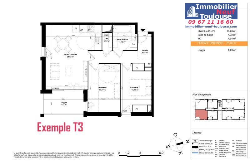 Appartements neufs à Colomiers - Programmes immobiliers neufs Sporting SUNLINE