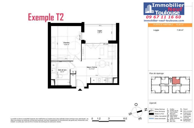 Appartements neufs à Colomiers - Programmes immobiliers neufs Sporting SUNLINE