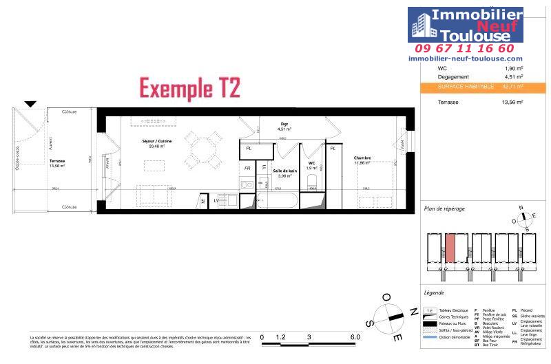 Appartements neufs à Colomiers - Programmes immobiliers neufs Sporting SUNLINE