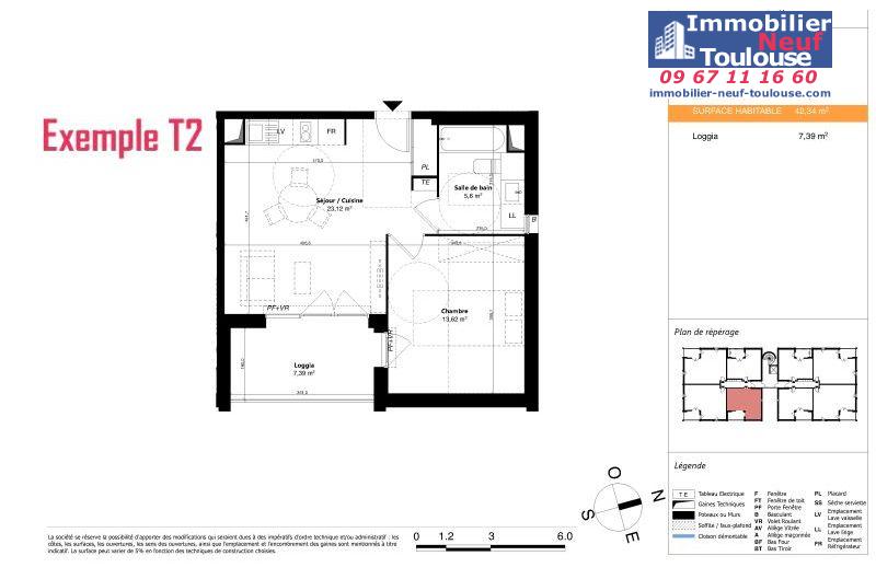 Appartements neufs à Colomiers - Programmes immobiliers neufs Sporting SUNLINE