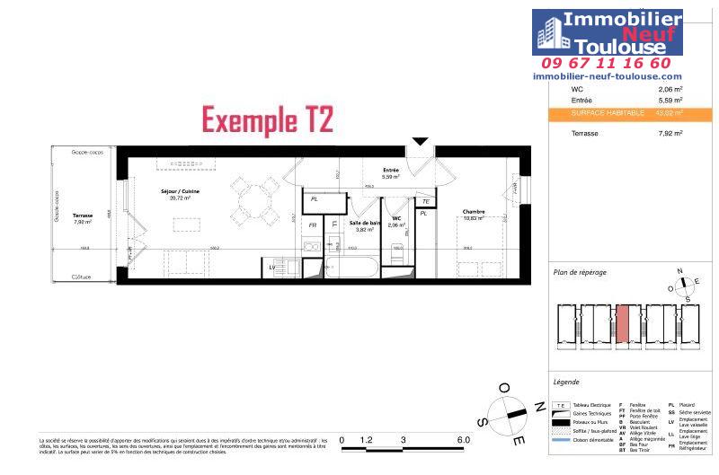 Appartements neufs à Colomiers - Programmes immobiliers neufs Sporting SUNLINE