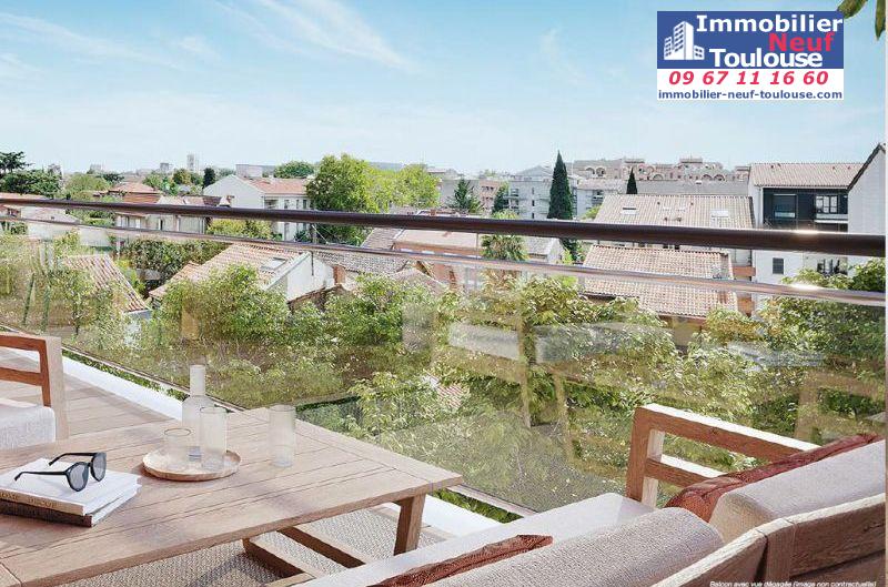 Appartements neufs à Toulouse Minimes - Programmes immobiliers neufs Eclisse Rose des minimes