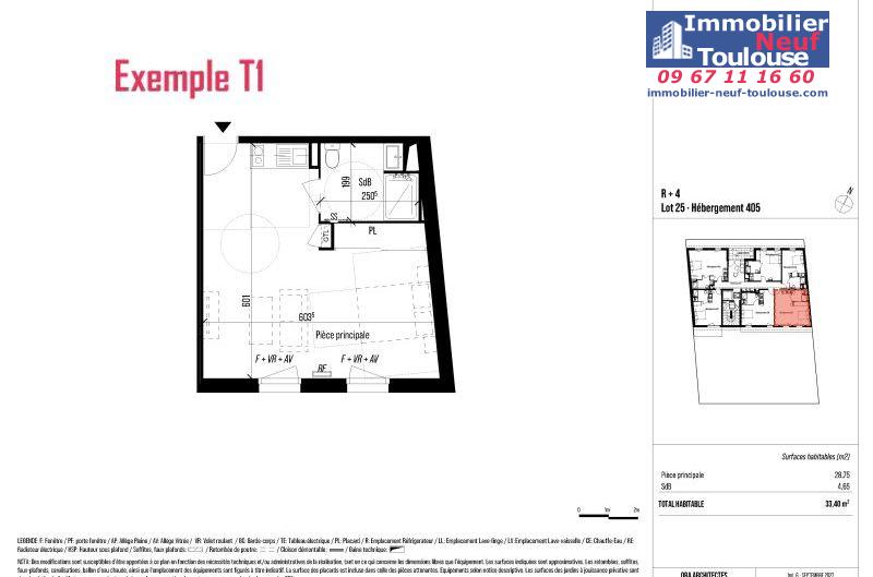 Appartements neufs à Toulouse Minimes - Programmes immobiliers neufs Eclisse Rose des minimes