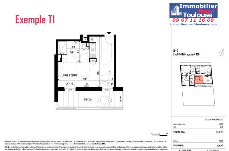 Appartements neufs à Toulouse Minimes - Programmes immobiliers neufs Eclisse Rose des minimes