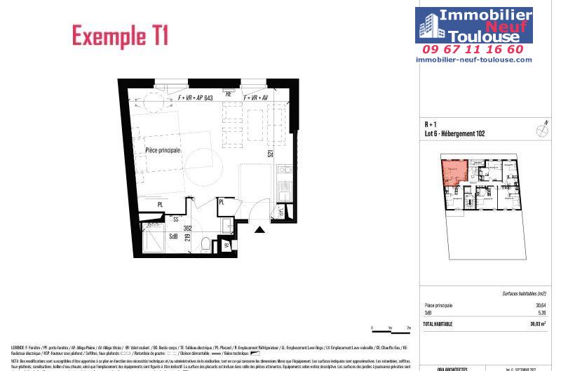 Appartements neufs à Toulouse Minimes - Programmes immobiliers neufs Eclisse Rose des minimes