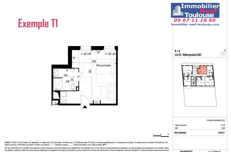 Appartements neufs à Toulouse Minimes - Programmes immobiliers neufs Eclisse Rose des minimes