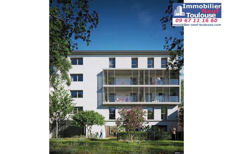 Appartements neufs à Toulouse Minimes - Programmes immobiliers neufs Eclisse Rose des minimes