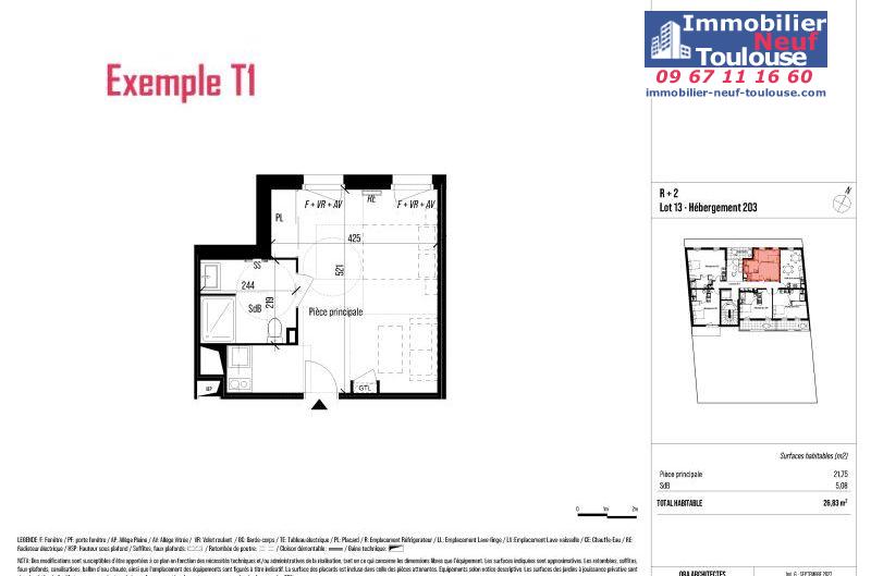 Appartements neufs à Toulouse Minimes - Programmes immobiliers neufs Eclisse Rose des minimes