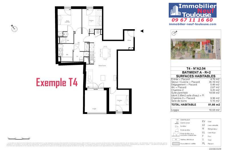 Appartements neufs à Toulouse Montaudran - Programmes immobiliers neufs LP Promotion AEROVEL