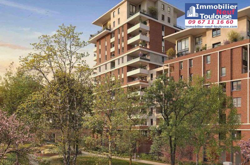 Appartements neufs à Toulouse Compans Caffarelli - Programmes immobiliers neufs ECLISSE - Bouygues Cœur remparts