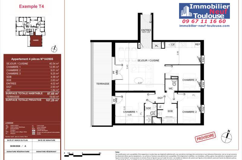 Appartements neufs à Toulouse Compans Caffarelli - Programmes immobiliers neufs ECLISSE - Bouygues Cœur remparts