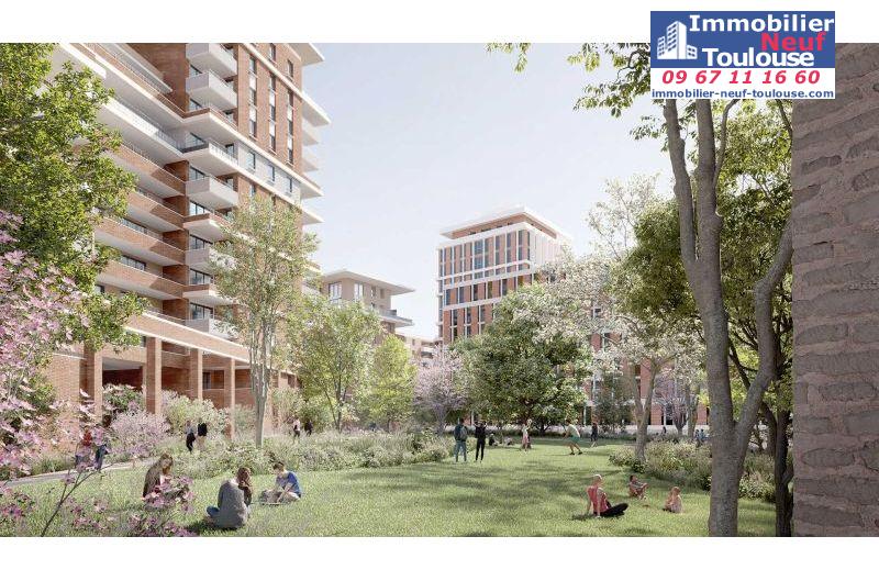 Appartements neufs à Toulouse Compans Caffarelli - Programmes immobiliers neufs ECLISSE - Bouygues Cœur remparts