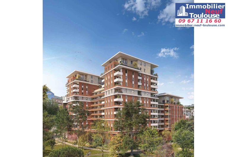 Appartements neufs à Toulouse Compans Caffarelli - Programmes immobiliers neufs ECLISSE - Bouygues Cœur remparts