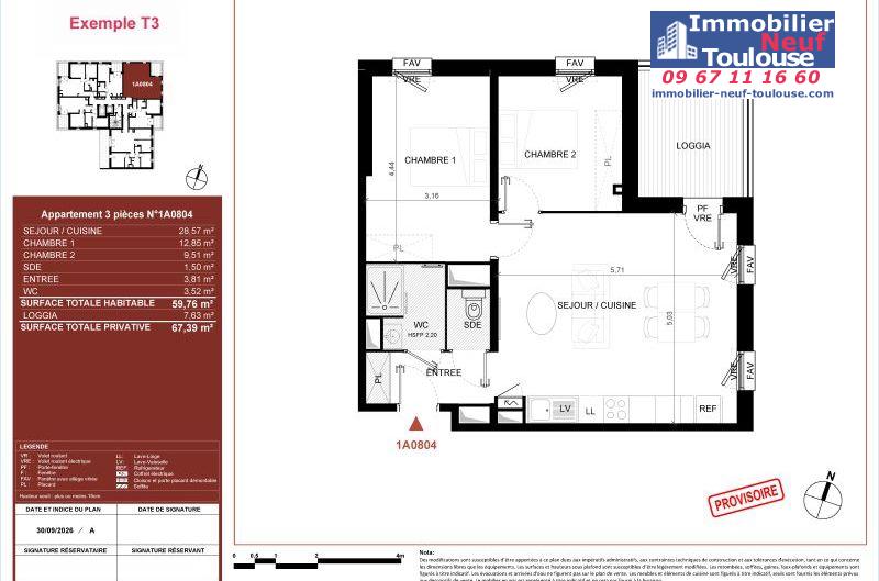 Appartements neufs à Toulouse Compans Caffarelli - Programmes immobiliers neufs ECLISSE - Bouygues Cœur remparts