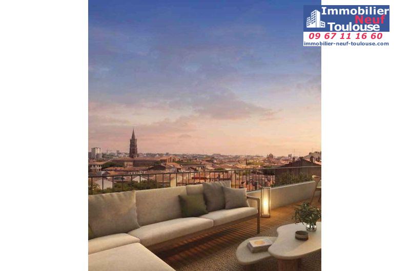 Appartements neufs à Toulouse Compans Caffarelli - Programmes immobiliers neufs ECLISSE - Bouygues Cœur remparts