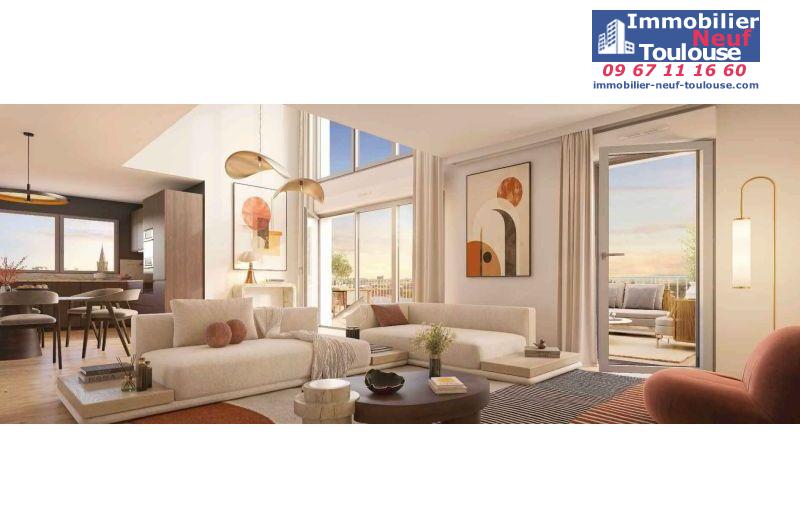 Appartements neufs à Toulouse Compans Caffarelli - Programmes immobiliers neufs ECLISSE - Bouygues Cœur remparts