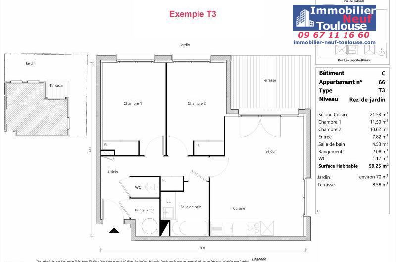 Appartements neufs à Toulouse Lalande - Programmes immobiliers neufs Sporting ORELIS /