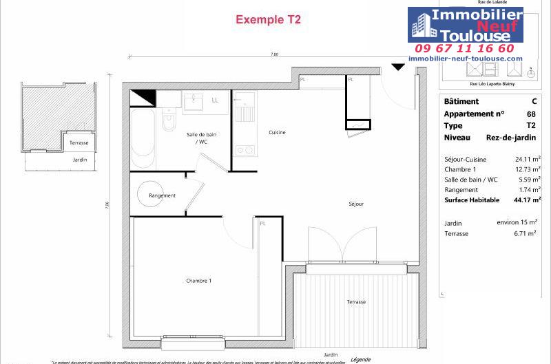 Appartements neufs à Toulouse Lalande - Programmes immobiliers neufs Sporting ORELIS /