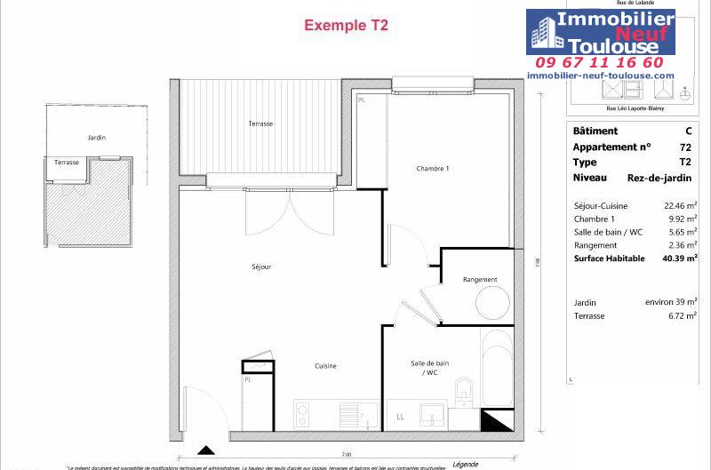 Appartements neufs à Toulouse Lalande - Programmes immobiliers neufs Sporting ORELIS /
