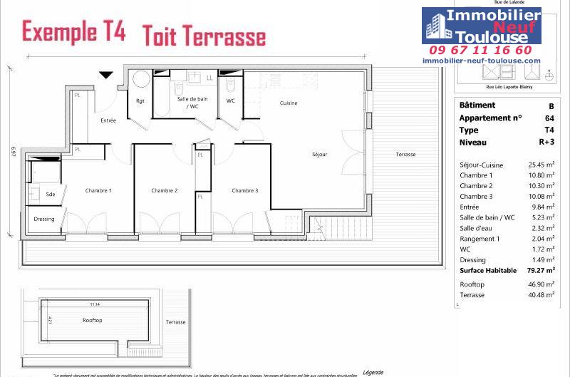 Appartements neufs à Toulouse Lalande - Programmes immobiliers neufs Sporting ORELIS /