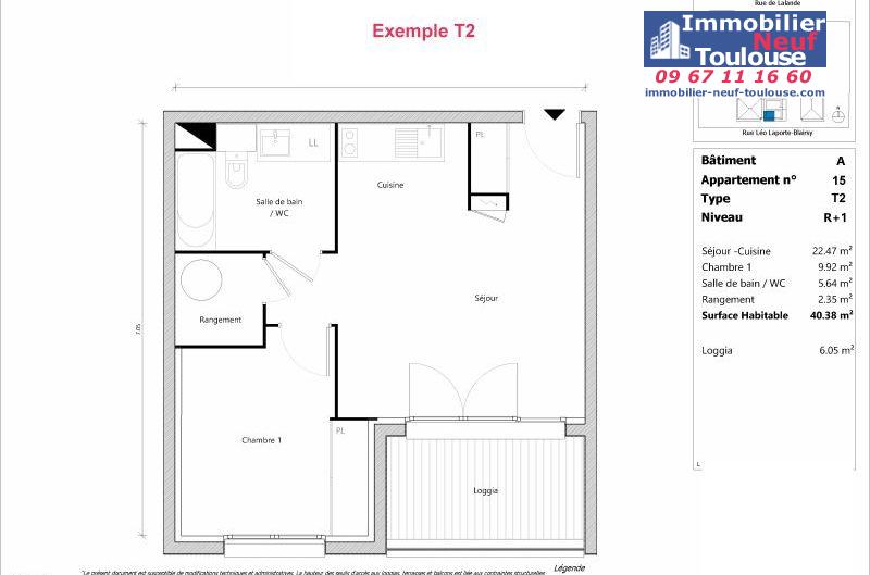 Appartements neufs à Toulouse Lalande - Programmes immobiliers neufs Sporting ORELIS /