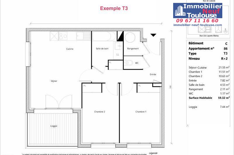 Appartements neufs à Toulouse Lalande - Programmes immobiliers neufs Sporting ORELIS /