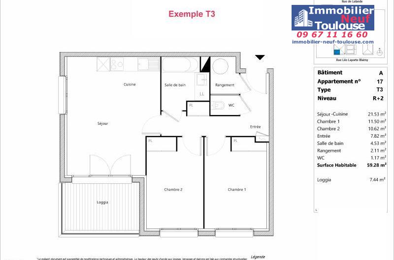 Appartements neufs à Toulouse Lalande - Programmes immobiliers neufs Sporting ORELIS /