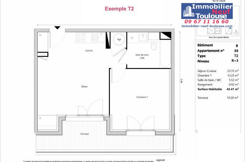 Appartements neufs à Toulouse Lalande - Programmes immobiliers neufs Sporting ORELIS /