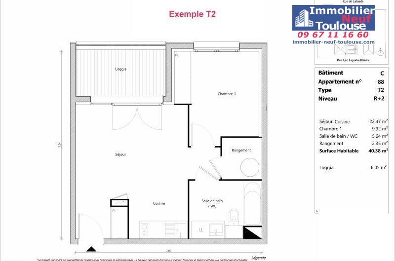 Appartements neufs à Toulouse Lalande - Programmes immobiliers neufs Sporting ORELIS /