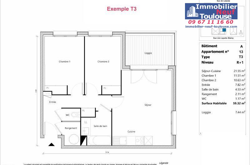 Appartements neufs à Toulouse Lalande - Programmes immobiliers neufs Sporting ORELIS /