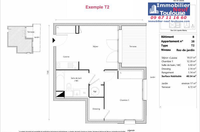 Appartements neufs à Toulouse Lalande - Programmes immobiliers neufs Sporting ORELIS /