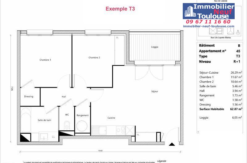 Appartements neufs à Toulouse Lalande - Programmes immobiliers neufs Sporting ORELIS /